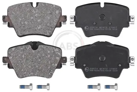 Колодка гальм. диск. передн. (ABS) A.B.S 35074