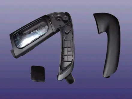 Ручка внутренняя двери задней L Chery Eastar Aftermarket B11-6205120