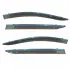 Ветровики (компл. 4 шт.) черные с хромовым молдингом, VW iD4 GoodWay Windbreakers-VWiD4 (фото 2)