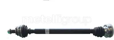 Піввісь (передня) (R) Skoda Fabia/Roomster/VW Polo 05-17 (36z/752mm) Metelli 17-1305