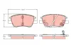 Комплект гальмівних колодок, дискове гальмо TRW GDB2387 (фото 1)