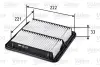 Фільтр повітряний SUBARU Forester/Impreza/Legacy/Levorg/Outback/Tribeca/WRX/XV &quot;1,5-3,6 &quot;03&gt;&gt; Valeo ="585334" (фото 1)