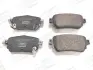 Колодки тормозные дисковые задние Nissan X-Trail III, Qashqai II, Leaf (17-)/ Re CHAMPION 573658CH (фото 1)