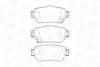 Колодки тормозные дисковые задние Nissan X-Trail III, Qashqai II, Leaf (17-)/ Re CHAMPION 573658CH (фото 2)