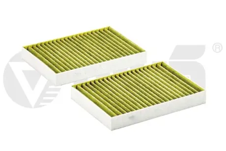 Фільтр салону (вугільний) 2 шт. MB S Class C216, W221 (05-13) жовтий VIKA K11800101