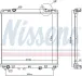 Радіатор охолоджування NISSENS 66773 (фото 1)