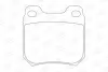 Колодки тормозные дисковые задние (с болтами и пружинами) Opel Omega B, Vectra B CHAMPION 571389CH (фото 2)