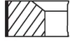 Кільця поршневі MAHLE KNECHT 676 RS 00138 0N0 (фото 1)