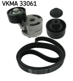 Роликовий модуль натягувача ременя (ролик, ремінь) SKF VKMA 33061 (фото 1)