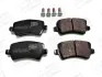 Колодки тормозные дисковые задние Land Rover Freelander 2/ Volvo V60 I, S80 II, CHAMPION 573250CH (фото 1)