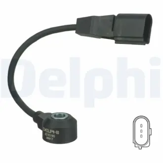 Датчик детонації AUDI A3 SEAT CORDOBA, IBIZA III, LEON, TOLEDO II SKODA FABIA I, FABIA I PRAKTIK VW POLO IV 1.2/1.8 09.96-03.08 Delphi AS10190