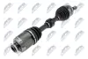 Полуось-, hyundai santa fe ii 2.0crdi 10-12, santa fe iii 2.0crdi,2.2crdi 12-, kia sorento 2.0crdi,2.2crdi,2.4 09- /przednia,prawa,mtm Nty NPWHY573 (фото 2)