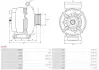 Генератор As-pl A0287 (фото 5)