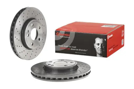 Диск гальмівний BREMBO 09.B436.51 (фото 1)