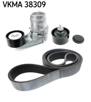 Роликовий модуль натягувача ременя (ролик, ремінь) SKF VKMA 38309 (фото 1)