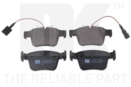 Колодки гальмівні дискові, комплект NK 221037