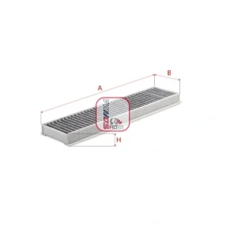 Фільтр салону Mini (R50/R52/R53) 01-08 (вугільний) SOFIMA S 4137 CA (фото 1)