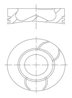 Поршень MAHLE KNECHT 021PI00123001