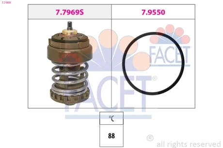 Термостат FACET 7.7969