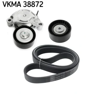 Роликовий модуль натягувача ременя (ролик, ремінь) SKF VKMA 38872 (фото 1)