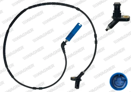 Датчик ABS BMW 3(E46) 99- задній Л/Пр Wagner ABS01046