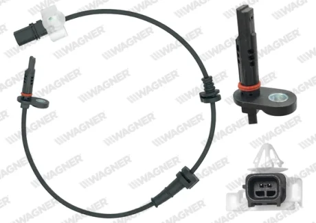 Датчик ABS задн. ACCORD 08- Wagner ABS01015