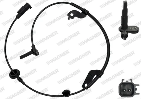 Датчик ABS пер. Л. ASX/Outlander/Lancer/Shogun/Pajero/Montero 06- Wagner ABS00717 (фото 1)