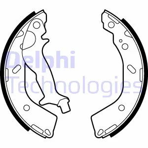 Комплект гальмівних колодок Delphi LS2027