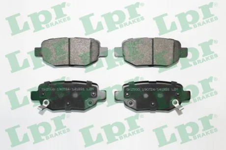 Колодки тормозные задние Chery Tiggo 4/7 LPR T15-6GN3502080