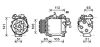 Компрессор кондиционера Honda CR-V III, IV (07-) 2.4 IVTEC (HDAK263) AVA