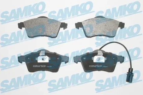 Колодки передні R15 SAMKO 5SP787