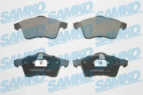 Колодки передні R15 SAMKO 5SP645