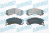 Колодки гальмівні SAMKO 5SP578 (фото 1)