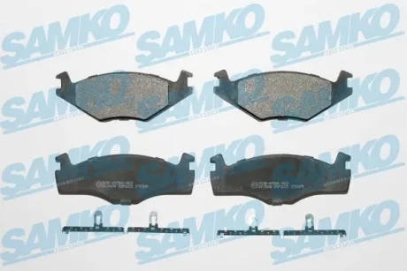 Колодки гальмівні SAMKO 5SP225 (фото 1)