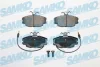 Колодки передні (дисковые) SAMKO 5SP220 (фото 1)
