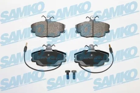 Колодки передні (дисковые) SAMKO 5SP220