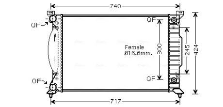 Теплообменник AVA COOLING AI2202
