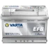 Акумулятор 12В 70Агод./760А (EN) Dynamic EFB START&amp;STOP EFB (R+ стандартні клеми) 278x175x190 B13 - монтажний фланець 10.5мм (пусковий/efb) VARTA 570500076K262 (фото 1)