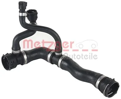 Патрубок системи охолодження гумовий з фітингами METZGER 2420525 (фото 1)