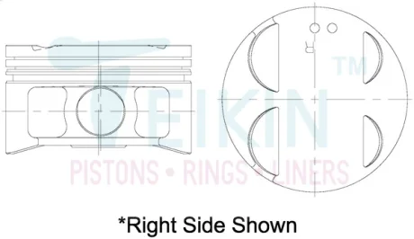 Поршень TEIKIN 46288050