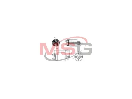 Реле втягуюче стартера Aftermarket ZM1961