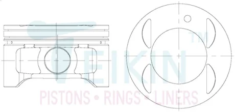 Поршень TEIKIN 46357050