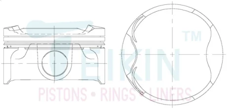 Поршень TEIKIN 46697050