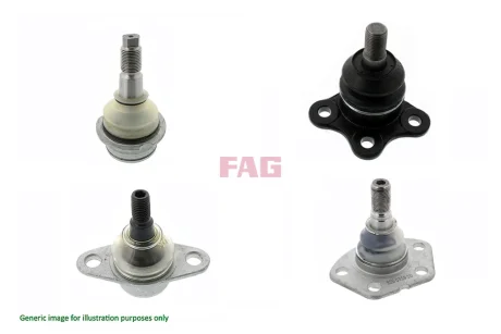 Опора кульова (передня/знизу) Citroen Berlingo/Peugeot Partner/Fiat Doblo/Opel Combo 18- FAG 825 0488 10