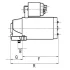 Стартер Mazda 3/6/CX-7 06-14 (12V/1.2KW) (z=11) = 116938 CARGO F 032 116 938 (фото 1)