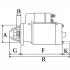 Стартер Nissan Qashqai/X-Trail 2.0 13- (12V/1kw) (z=10) = 116875 CARGO F 032 116 875 (фото 1)