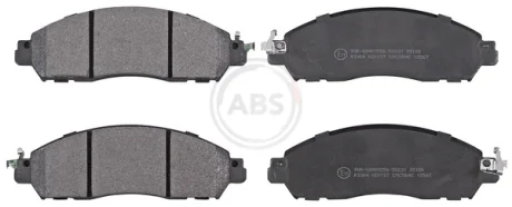 Гальмівні колодки дискові. A.B.S 35128