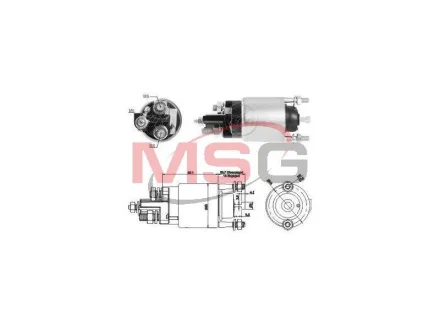 Реле втягуюче стартера Aftermarket ZM3708
