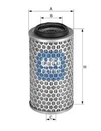 Фільтр повітряний 521x281x170,69 CASE IH 1666, 1688, 4568, 4586, 921 DRESSER 250E HYSTER H1050, H800 HYUNDAI 35, 770 JOHN DEERE 762, 844, 890, 8640, 8650 KOMATSU 250E, E270, H90E UFI 2702000