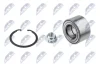 Підшипник передної маточини (45x84x45) Toyota Camry V30, V40, Avensis T25. Lexus ES, GS, RX. Mazda CX7, CX9, 00- Nty KLPTY048 (фото 1)